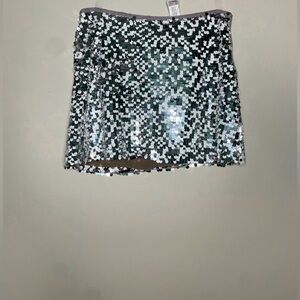 Zara sequence mini skirt
